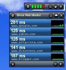 Emsa Web Monitor 1.0.22 screenshot Emsa Web Monitor 1.0.22 screenshot