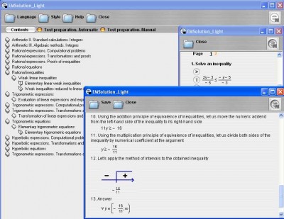 EMSolution Algebra Equations short 3.0 screenshot EMSolution Algebra Equations short 3.0 screenshot
