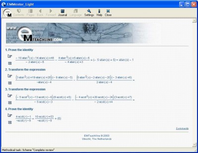 EMTask_Trigonometry 2.0 screenshot EMTask_Trigonometry 2.0 screenshot