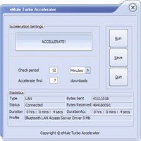 eMule Turbo Accelerator 2.5.0 screenshot eMule Turbo Accelerator 2.5.0 screenshot