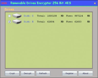 EncryptDrive 2.4.2 screenshot EncryptDrive 2.4.2 screenshot