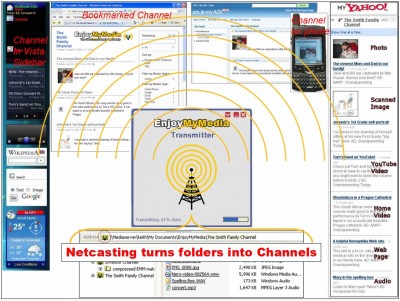 EnjoyMyMedia Transmitter 2.0 screenshot EnjoyMyMedia Transmitter 2.0 screenshot