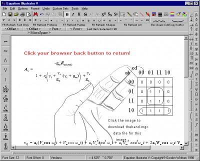 Equation Illustrator V 2.3.2.31 screenshot Equation Illustrator V 2.3.2.31 screenshot