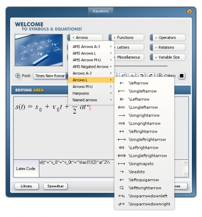 Equations for Windows 1.0 screenshot Equations for Windows 1.0 screenshot