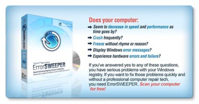 ERROR SWEEP REPAIR 2008.21314 screenshot
