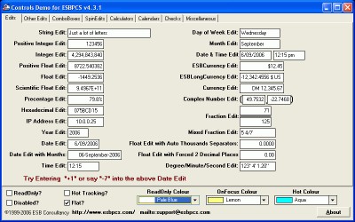 ESBPCS for VCL - Components and Routines 4.2.2 screenshot