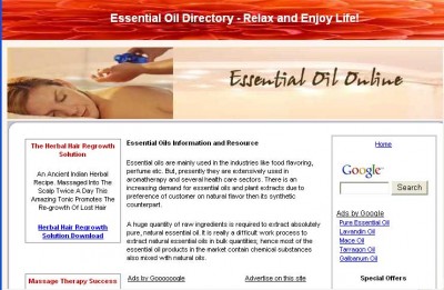 Essential Oil Directory V1.0 screenshot Essential Oil Directory V1.0 screenshot