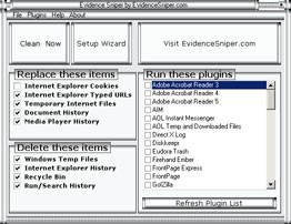 Evidence Sniper 1.0 screenshot