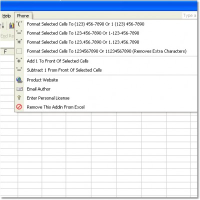 Telephone Software on Excel Phone Number Format Software 7 0 Review And Download