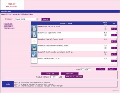 Excel to Google Checkout Shopping Cart 1.0 screenshot