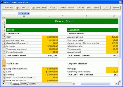 Excel Viewer OCX 3.2