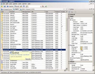 ExInsight for Microsoft Exchange 1.0.126 screenshot