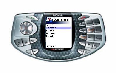 Expense Sharer J2ME 1.0 screenshot Expense Sharer J2ME 1.0 screenshot