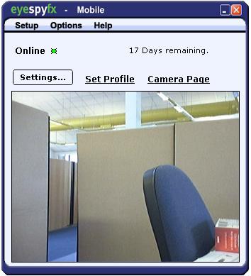 EyeSpyFX Webcam 1.6 screenshot