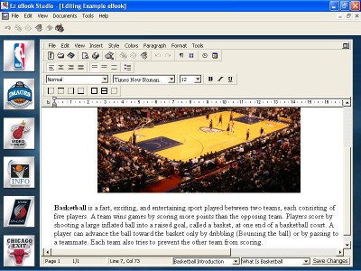 Ez eBook Studio 1.0 screenshot Ez eBook Studio 1.0 screenshot