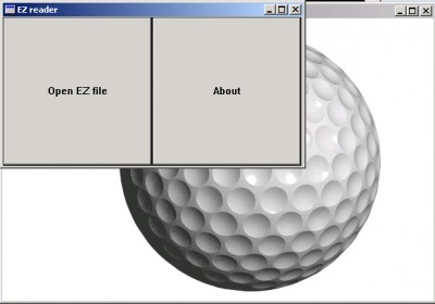 EZReader 1.0 screenshot EZReader 1.0 screenshot