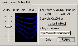 Fair-Sound Audio DSP Plug-ins 2.0 screenshot