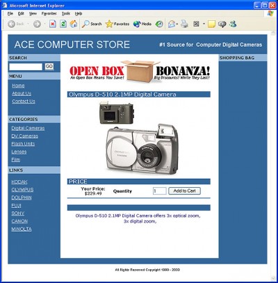 Fast eCart Shopping Cart - Paypal Edition 5.0.3 screenshot
