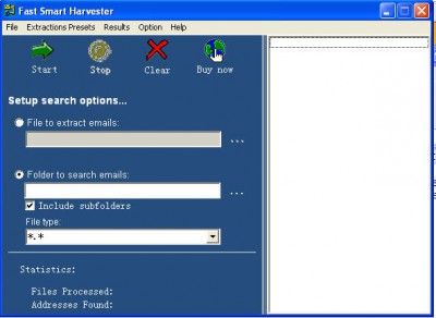 Fast smarty harvester 1.01 screenshot