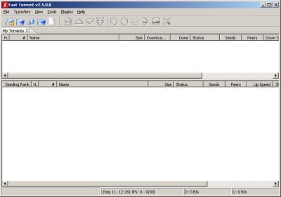 Fast Torrent 2.5 screenshot