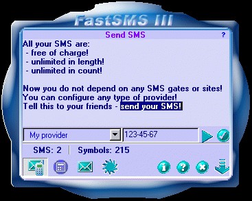 FastSMS III 3.3 screenshot