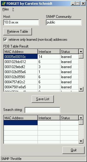 FDBGet 1.2.3 screenshot FDBGet 1.2.3 screenshot