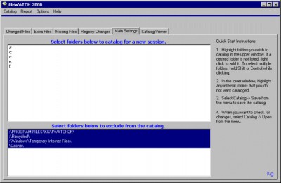 fileWATCH 5.01 screenshot fileWATCH 5.01 screenshot