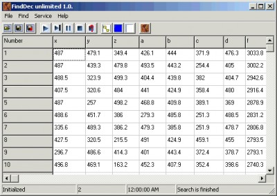FindDec standard 1.0.1.77 screenshot FindDec standard 1.0.1.77 screenshot