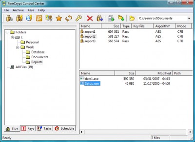 FineCrypt 8.1 screenshot