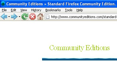 Firefox Small Light Theme 1.00 screenshot Firefox Small Light Theme 1.00 screenshot