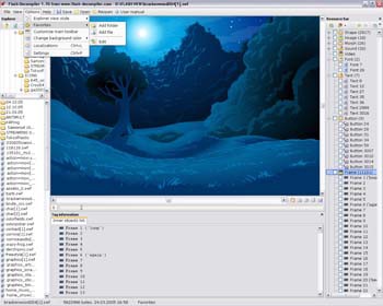 Flash Decompiler - Eltima SWF to FLA Converter 2.6 screenshot
