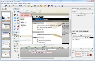 Flash Demo Builder 1.0 screenshot Flash Demo Builder 1.0 screenshot