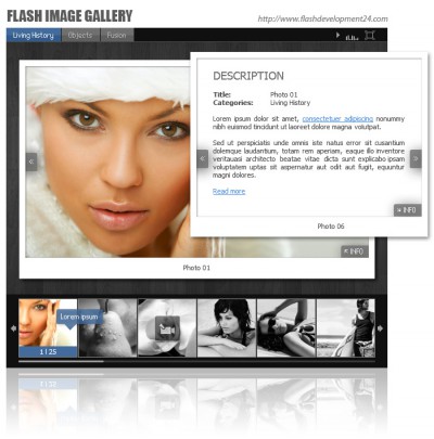 Flash Image Gallery 2.0.0 screenshot
