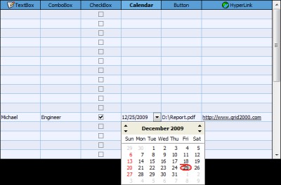FlexCell Grid Control for .NET 1.8.6 screenshot