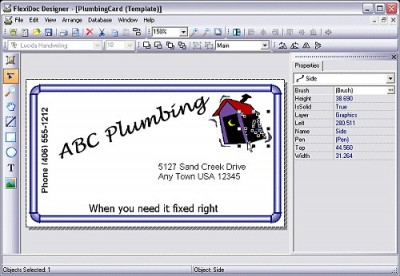 FlexiDoc Designer 1.0 screenshot FlexiDoc Designer 1.0 screenshot