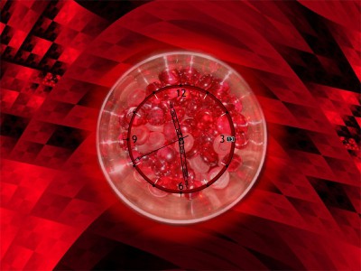 Fluid Clock ScreenSaver 2.3 screenshot
