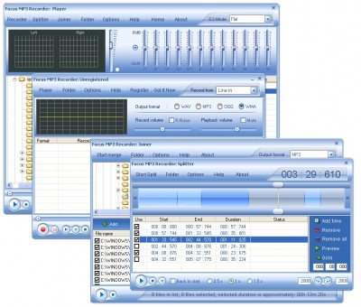 Focus Mp3 Recorder 3.2 screenshot