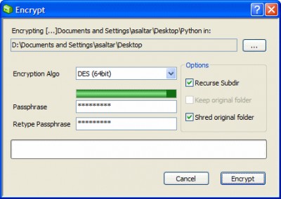 Folder Crypt 3.0.1028 screenshot Folder Crypt 3.0.1028 screenshot