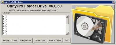 Folder Drive 6.8.30 screenshot Folder Drive 6.8.30 screenshot