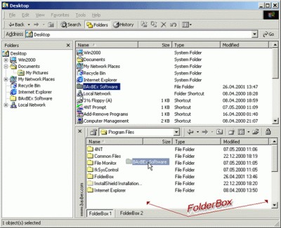 FolderBox 1.00 screenshot FolderBox 1.00 screenshot