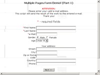 Form Mail: eMail Form Processor Pro 3.2 screenshot Form Mail: eMail Form Processor Pro 3.2 screenshot