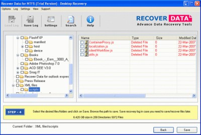 Formatted NTFS Partition Recovery 1.0 screenshot