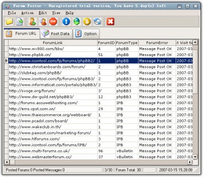 Forum Poster V2 2.9 screenshot Forum Poster V2 2.9 screenshot