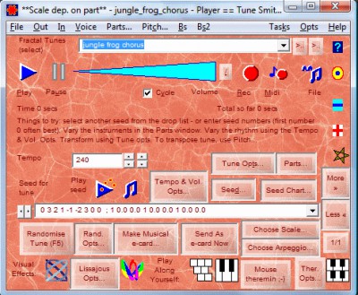 Fractal Tune Smithy 2.4 screenshot Fractal Tune Smithy 2.4 screenshot