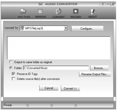 Free Audio Converter 7.4.0.2 screenshot Free Audio Converter 7.4.0.2 screenshot
