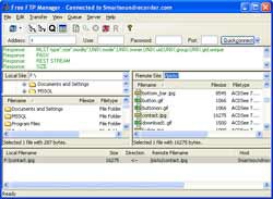 Free FTP Manager 2.2 screenshot Free FTP Manager 2.2 screenshot