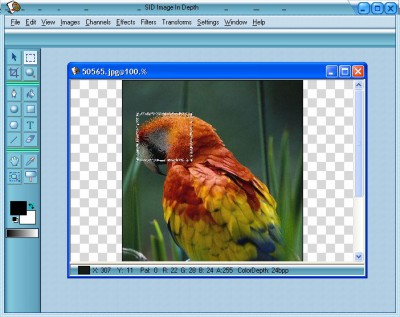 Free Image InDepth 1.2.0.1 screenshot