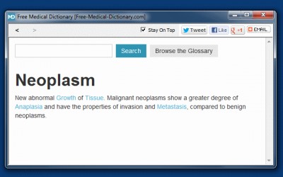 Free Medical Dictionary 1.0 screenshot