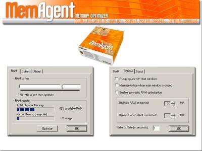 Free Memory Optimizer 2007.38 screenshot Free Memory Optimizer 2007.38 screenshot