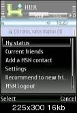 Free mobile MSN messenger--HIER for 5500 0.9 screenshot